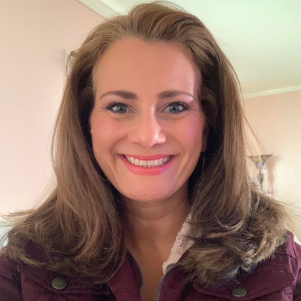 a portrait of board secretary Christina Dixon